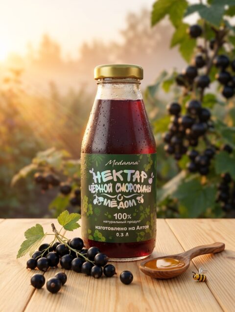 blackcurrant nectar with honey